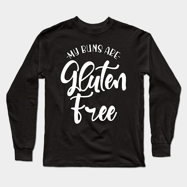 Gluten Free Baker Gift Celiac Disease Gluten Free Long Sleeve T-Shirt by shirtsyoulike